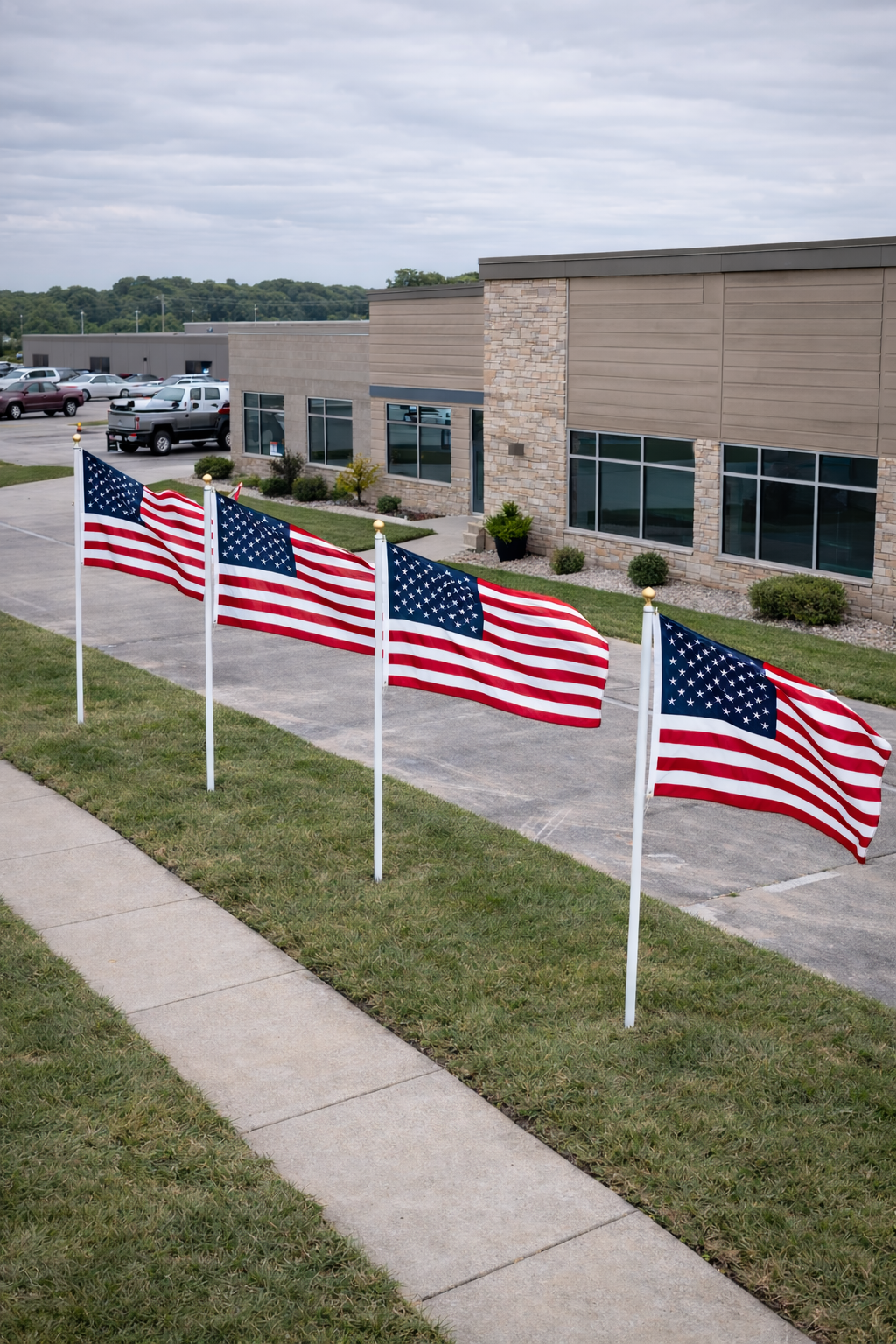 Commercial Flag Installation – Lincoln, NE