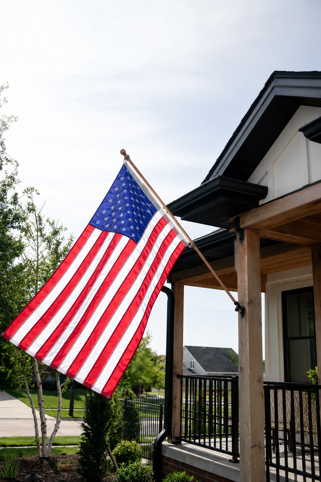Residential American Flag Installation – Annual Service (Lincoln, NE)